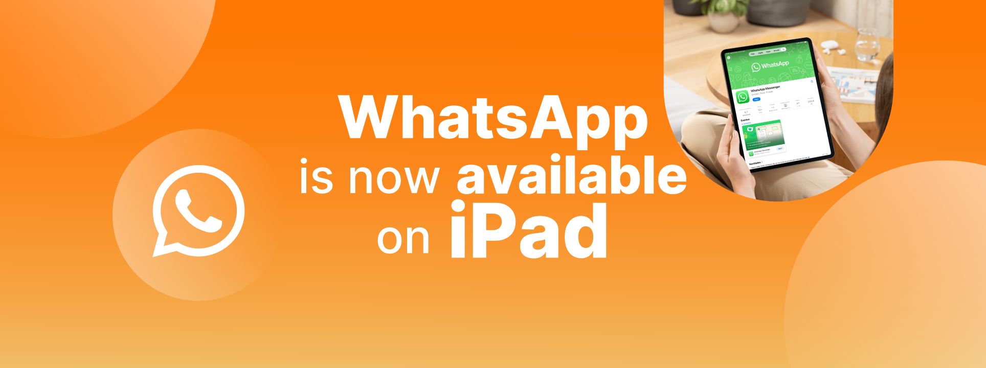 Es oficial: WhatsApp ya está disponible para iPad