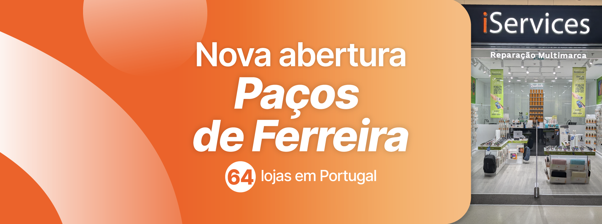 iServices abre tienda en Paços de Ferreira