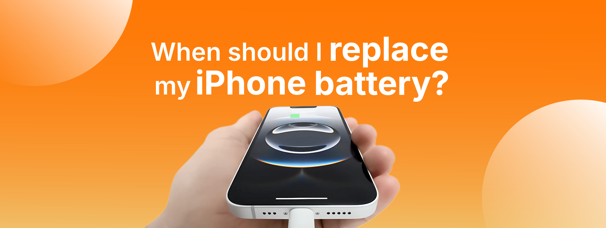 ¿Cuándo debo reemplazar la batería de mi iPhone?