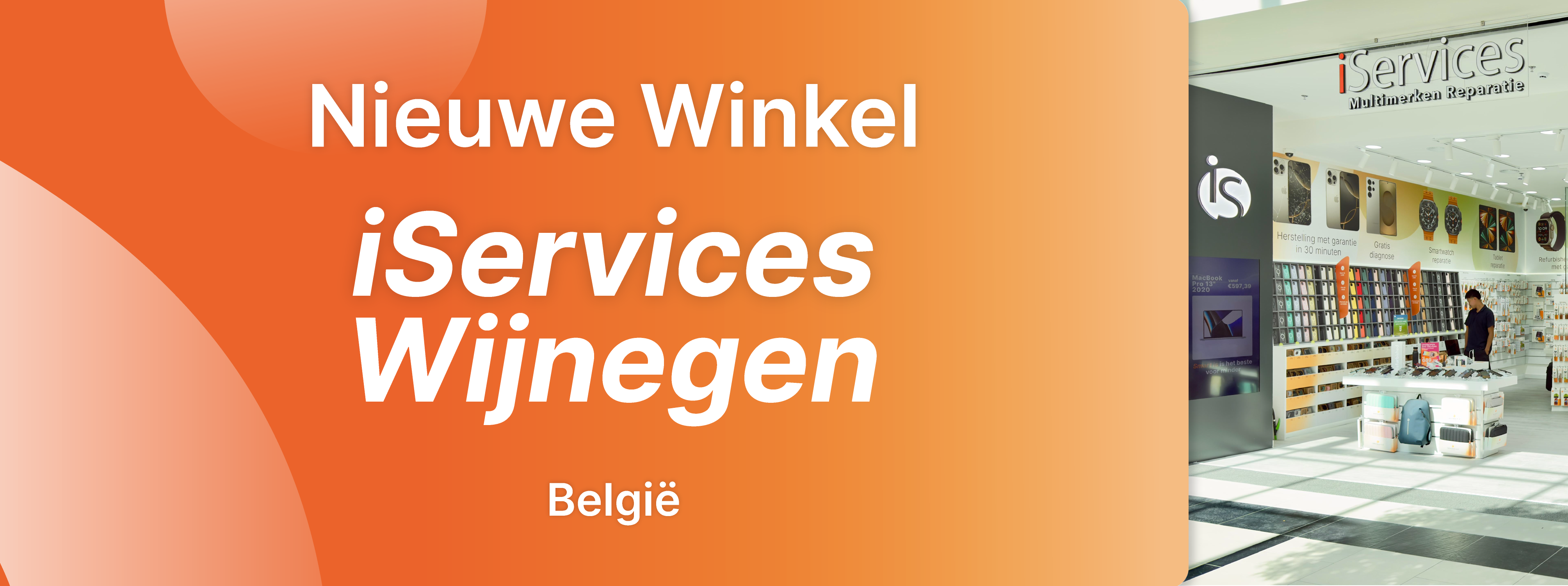 iServices abre loja em Wijnegem