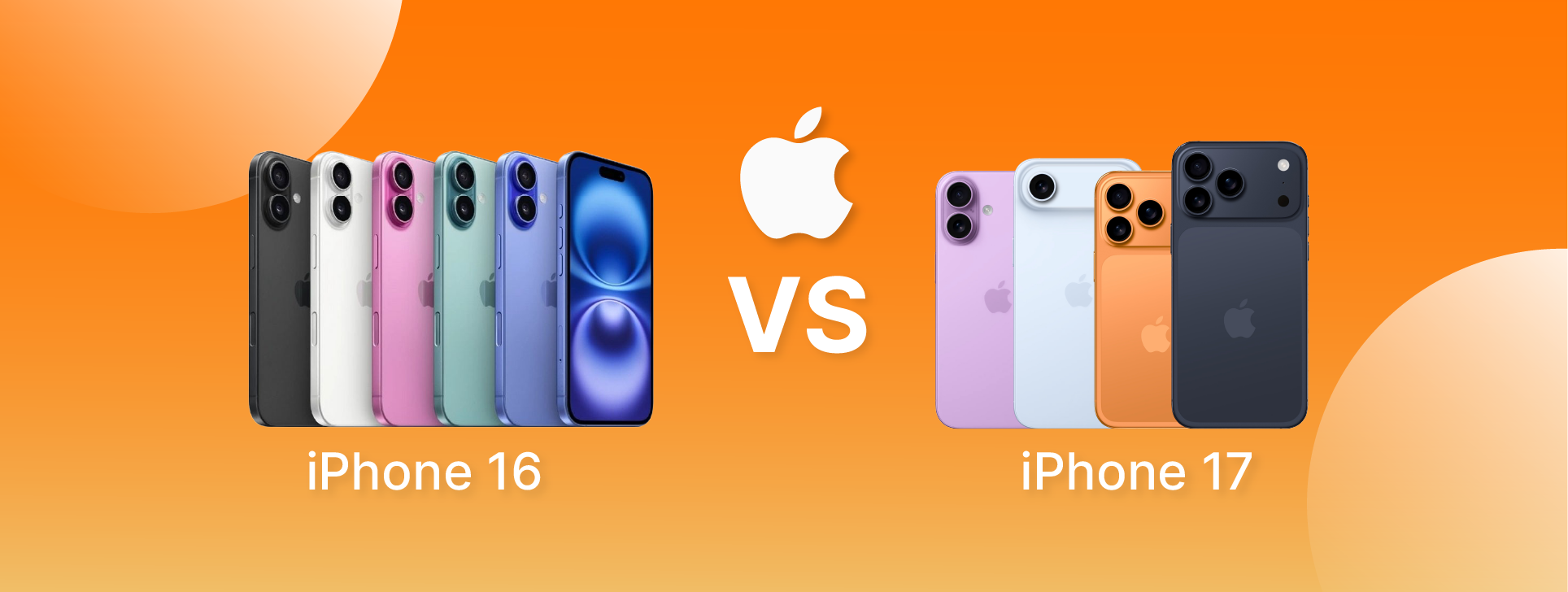 iPhone 17 vs iPhone 16: Las principales diferencias