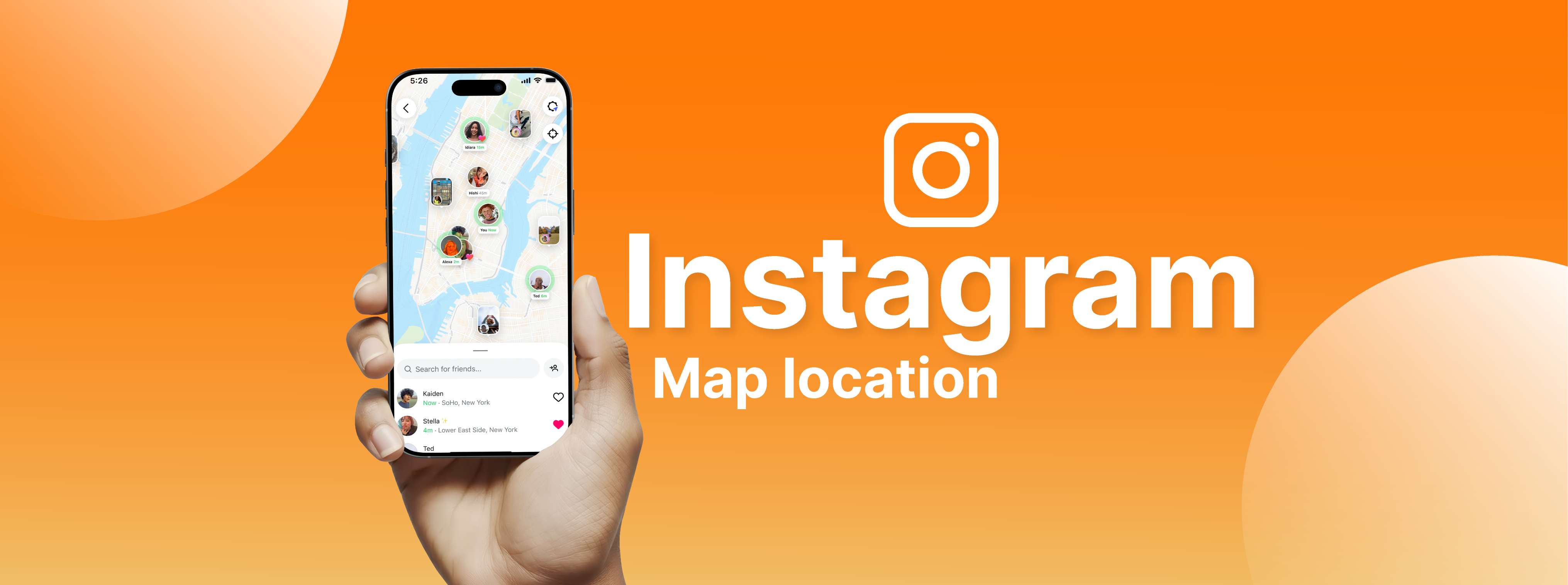 Novedad: Instagram con mapa de ubicación