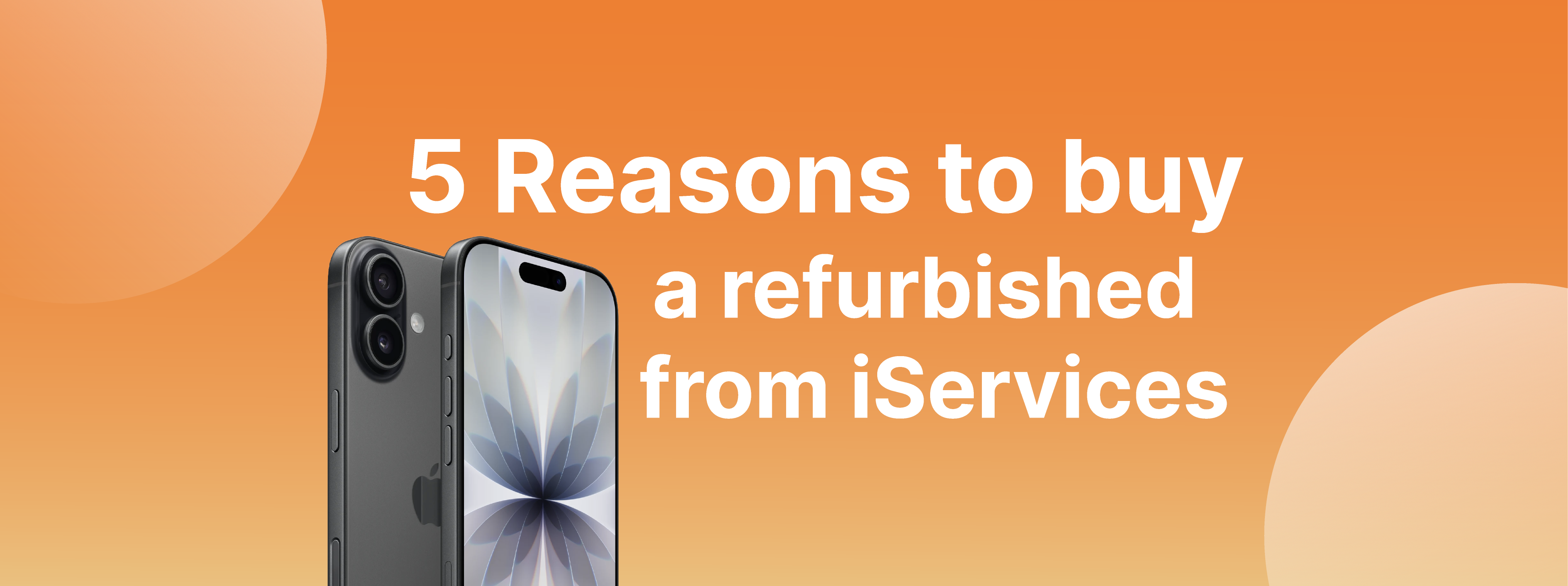 5 razones para comprar un reacondicionado en iServices