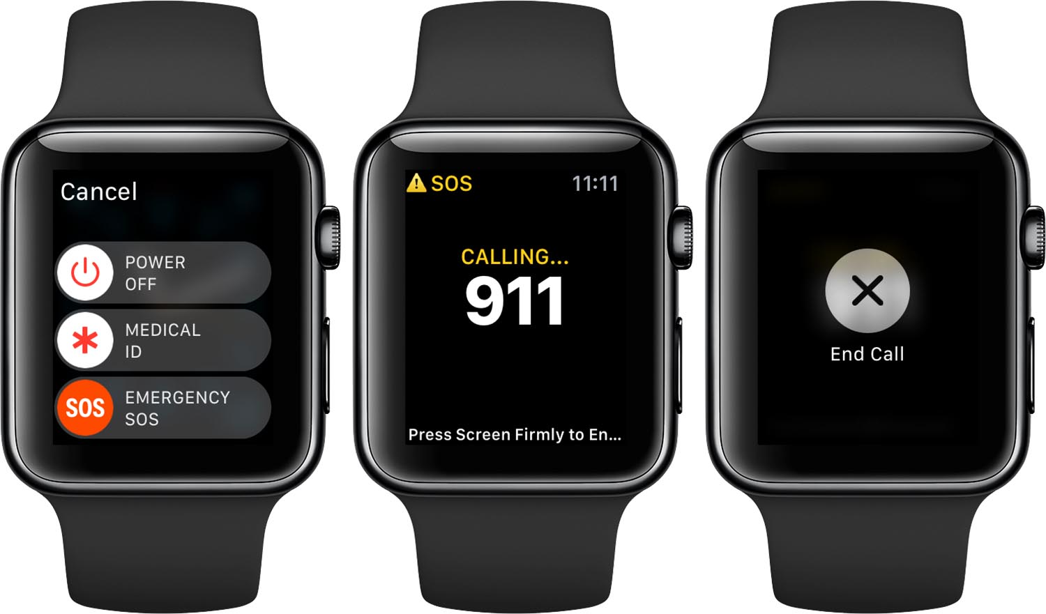 Mujer rehén llama a la policía con Apple Watch