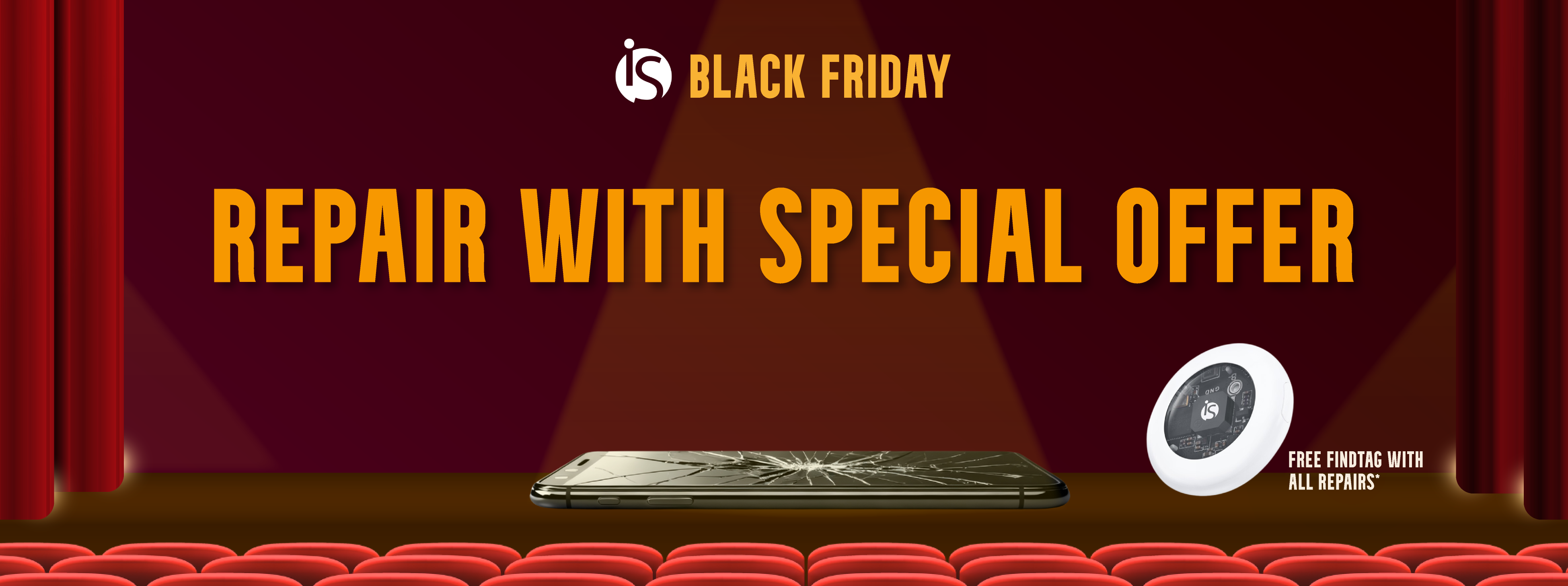 Balck Friday: Reparaciones en oferta en iServices