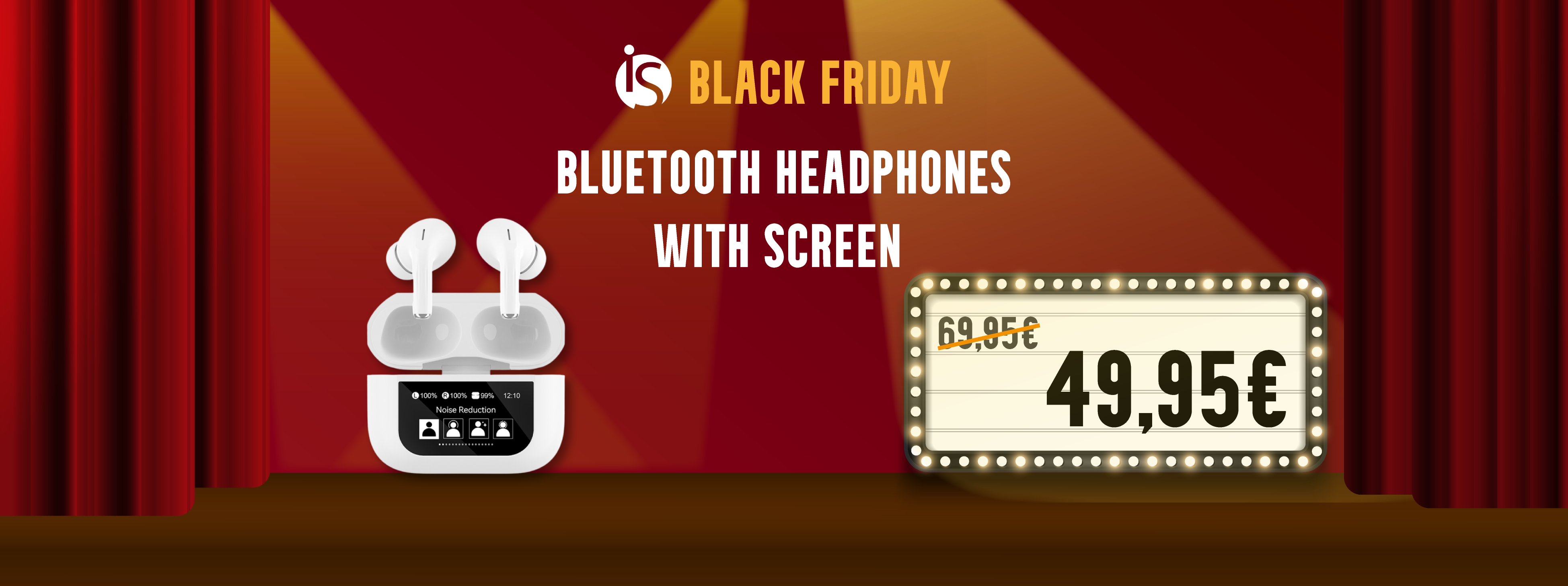 Auriculares en promoción este Black Friday de iServices
