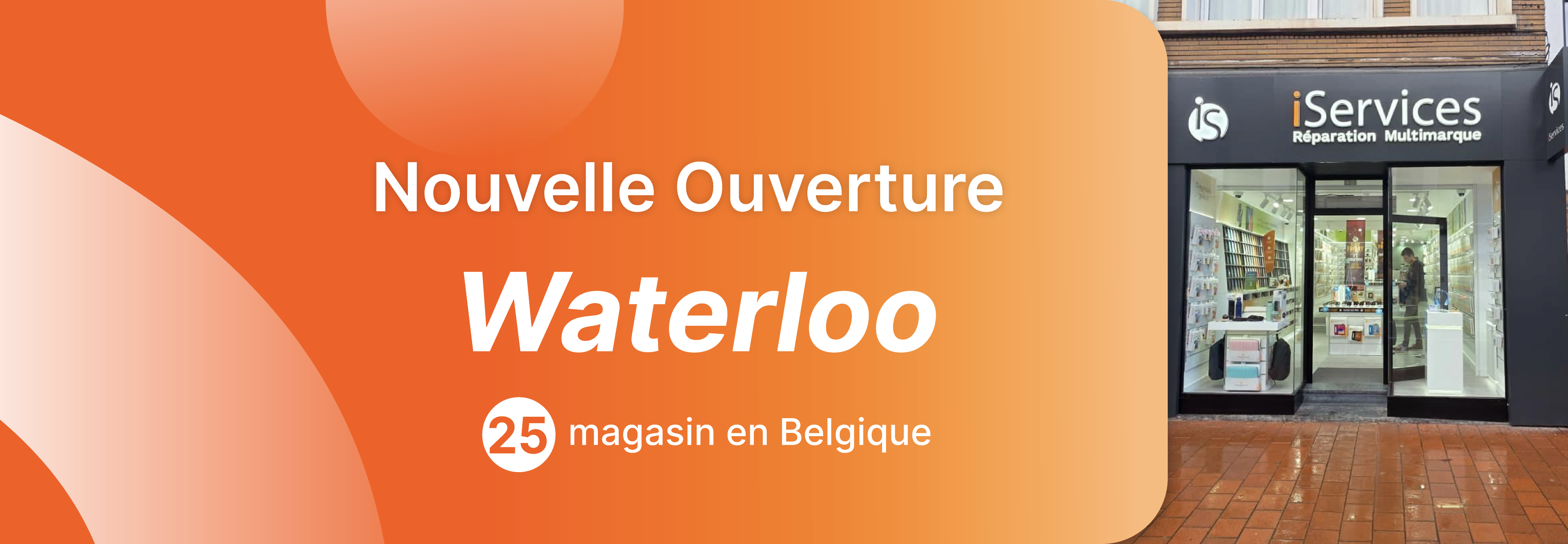 La 25ª tienda iServices está en Waterloo