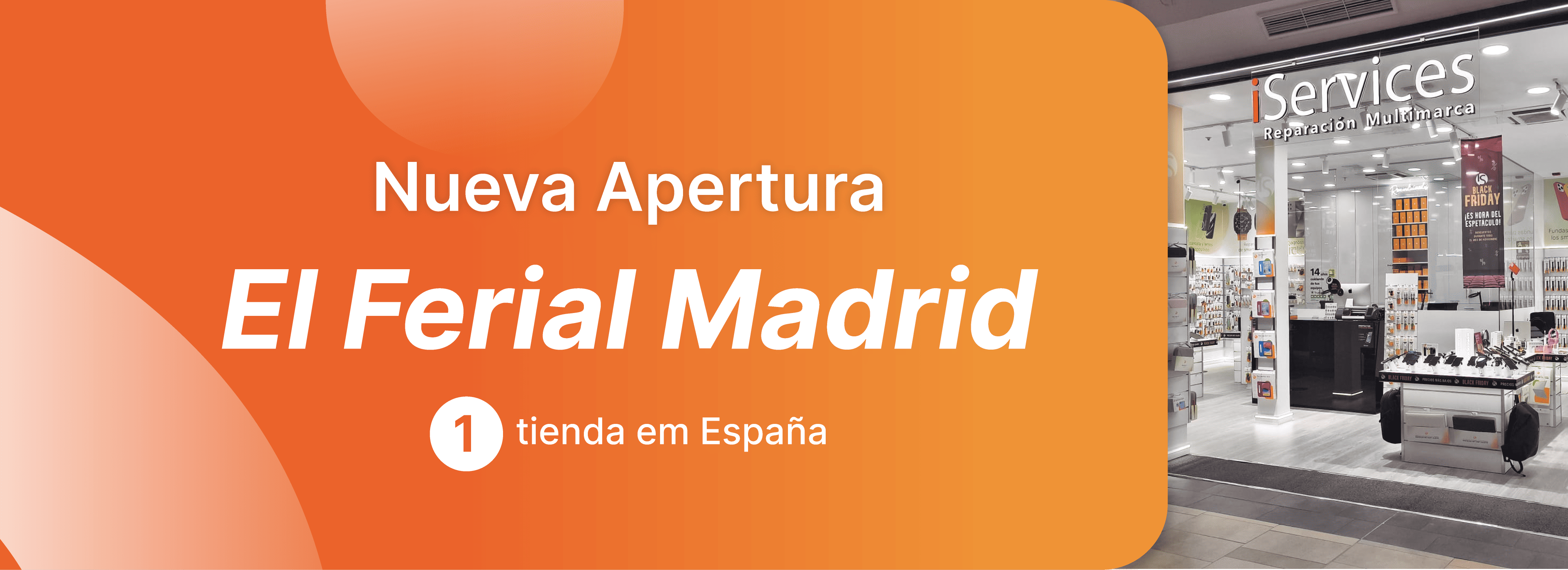iServices abrió su primera tienda en España