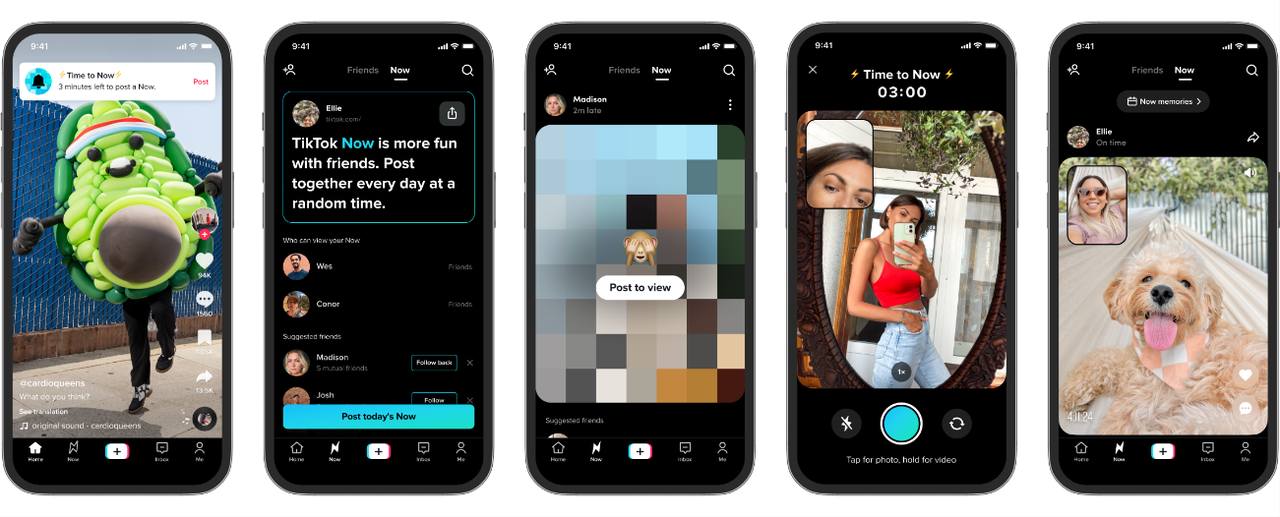 TikTok Now: una nueva forma de compartir contenido