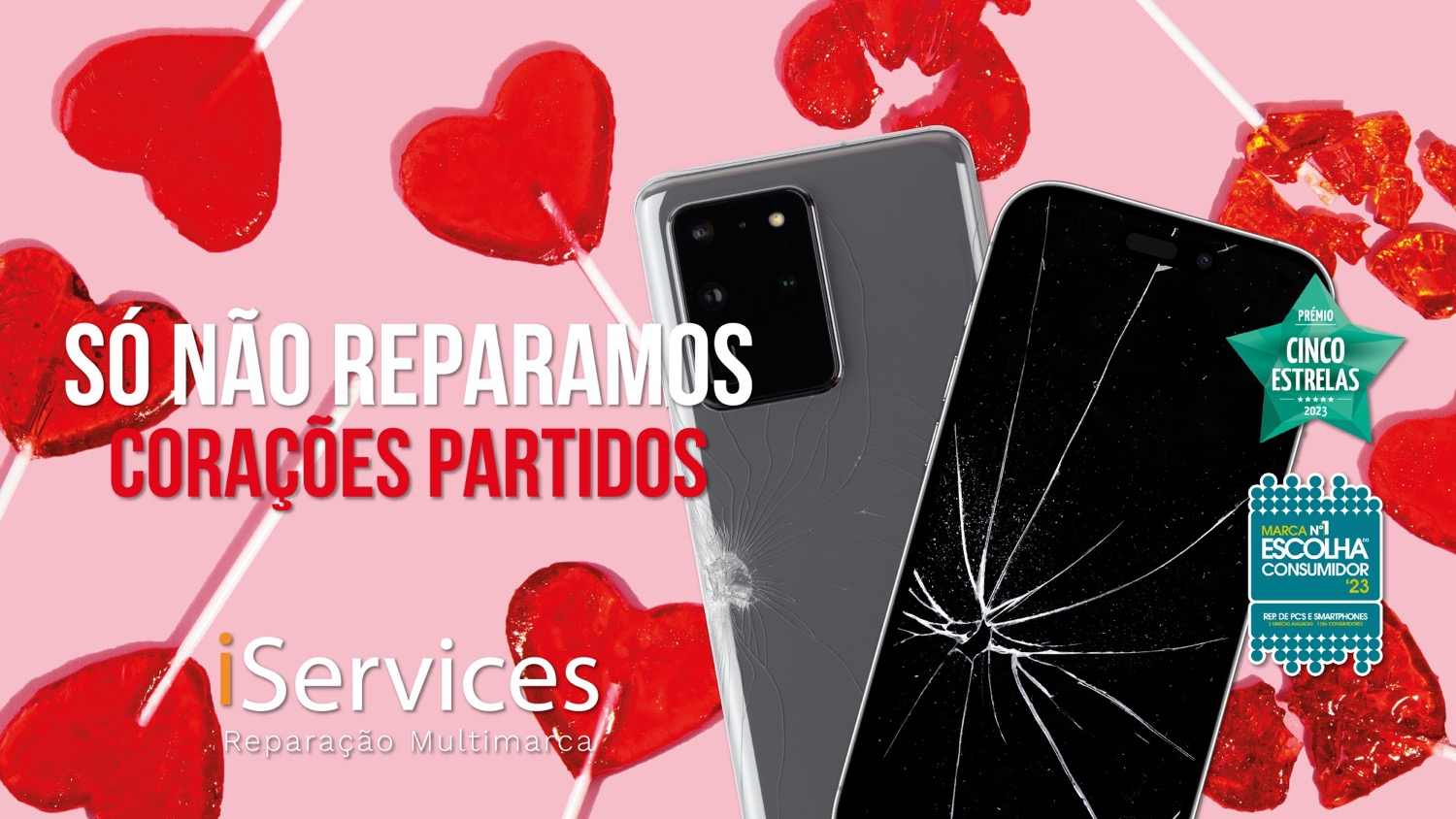 En iServices “Simplemente no reparamos corazones rotos”