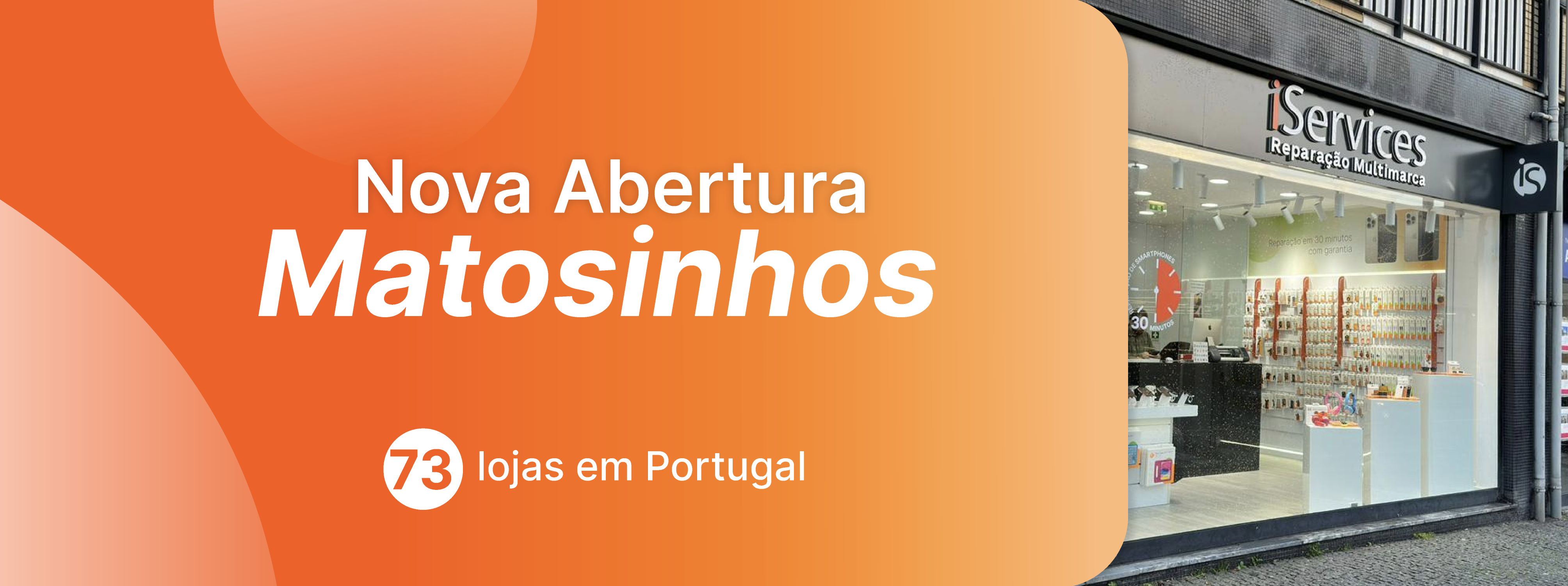 E a iServices diz "Buenos Dias Matosinhos"