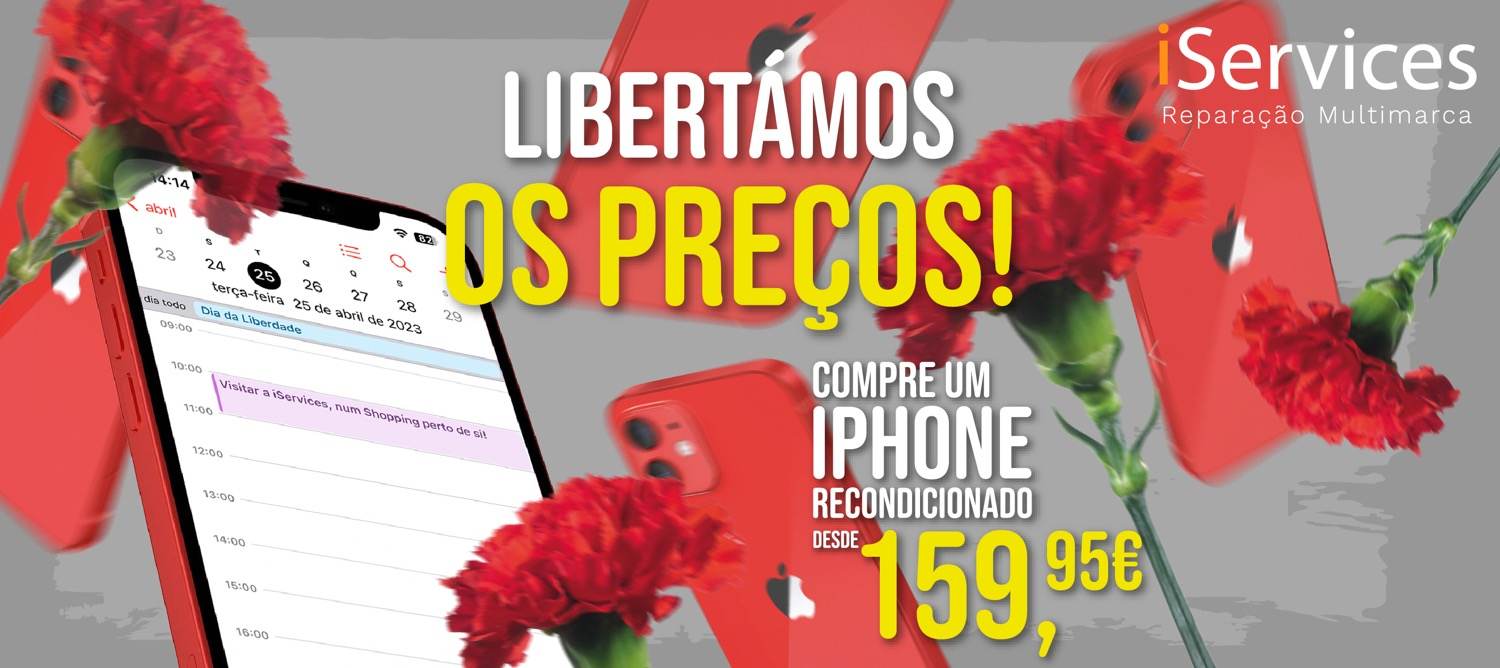 ¡En iServices hemos liberado precios!