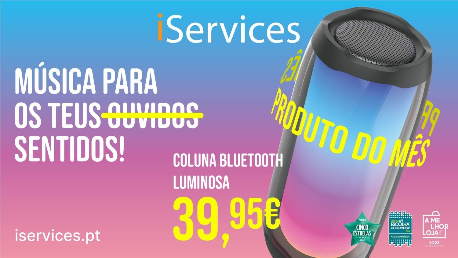 Columna luminosa: nuestro producto de mayo