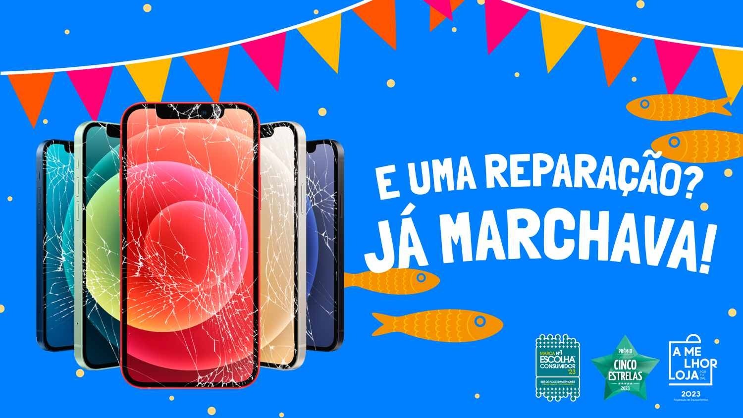 En junio, es un Arraial de Reparações en iServices