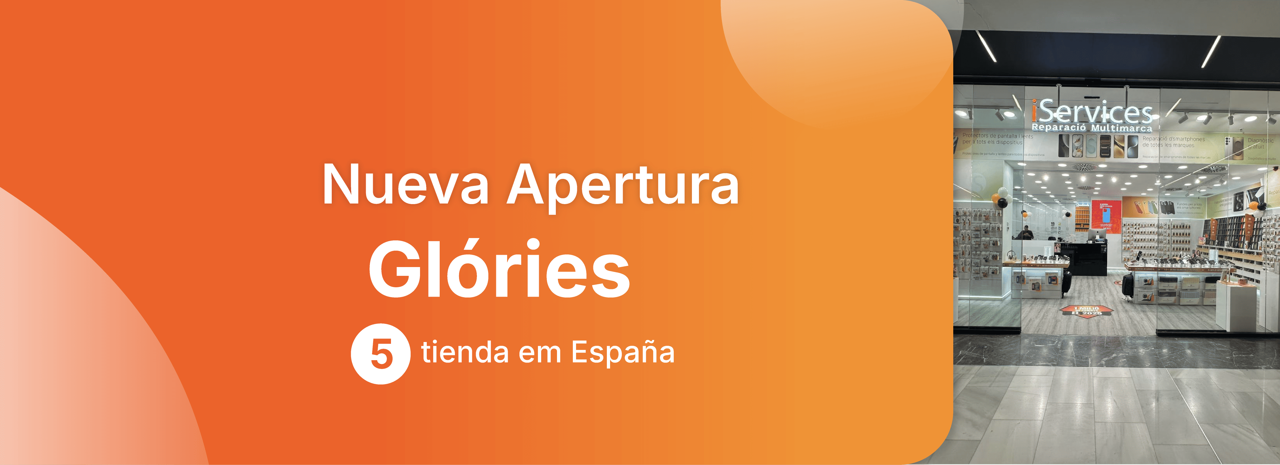 iServices abre una tienda en el Centro Comercial Glòries