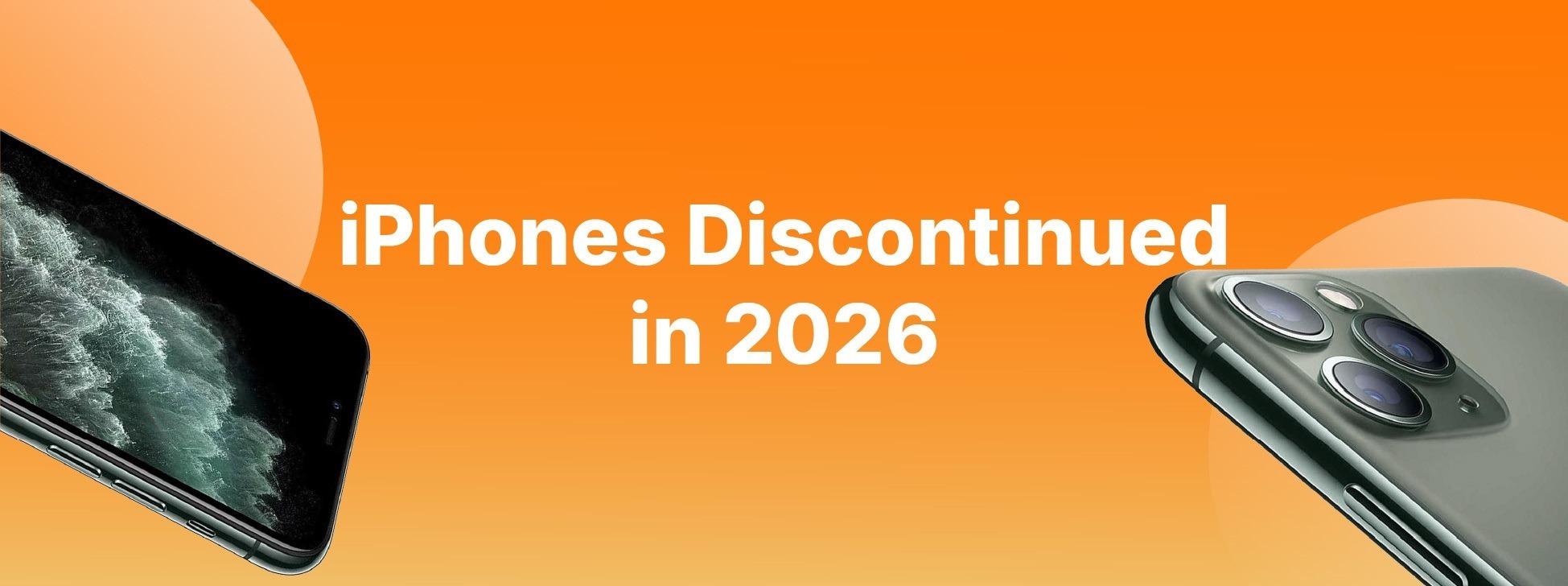 En 2026, los iPhones descontinuados son…