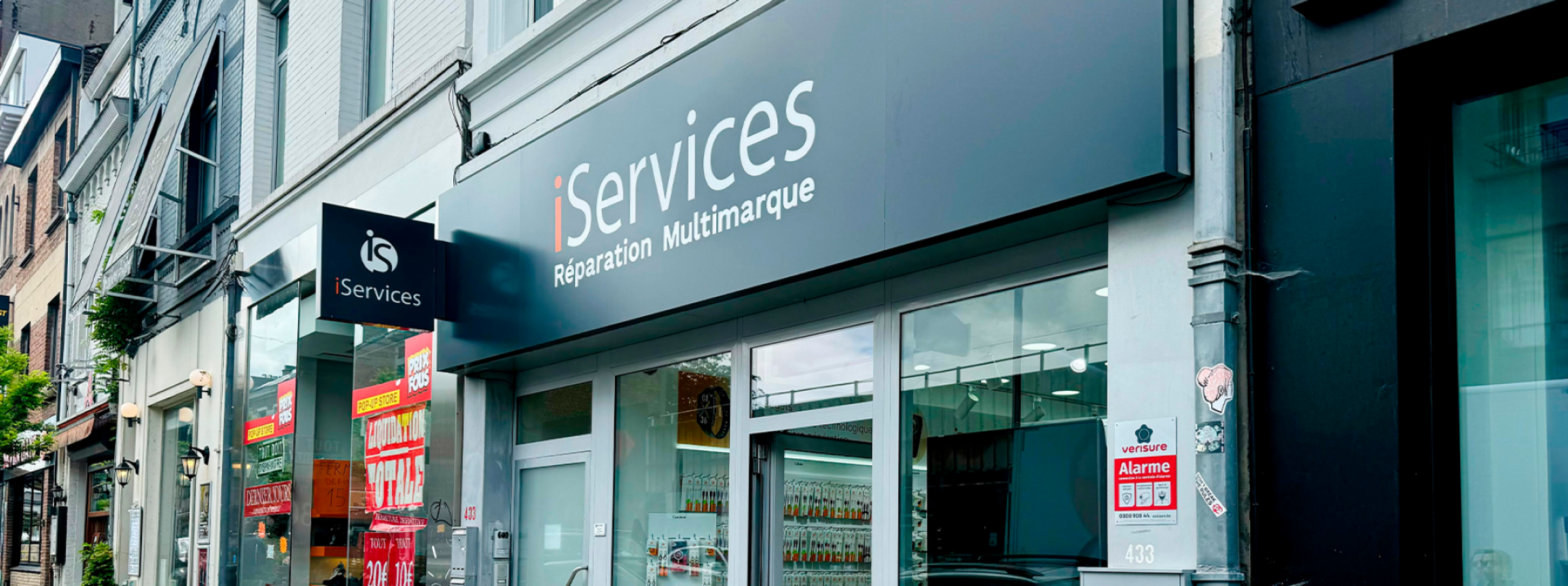 iServices escucha esta séptima revista en Bélgica