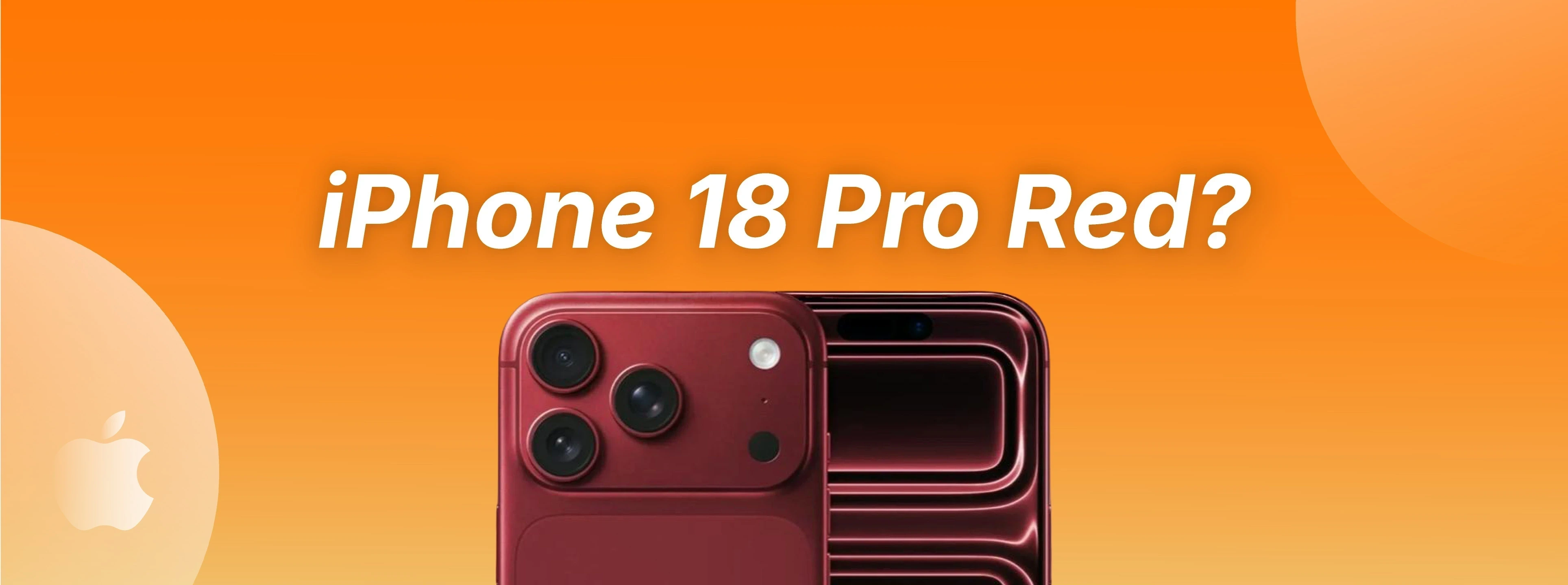 ¿iPhone 18 Pro rojo? Nuevo rumor puede cambiarlo todo