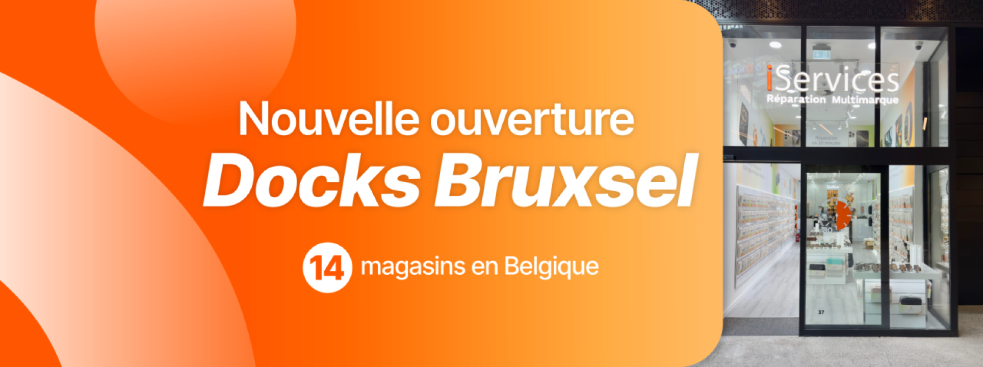 iServices abre tienda en el centro comercial Docks Bruxsel