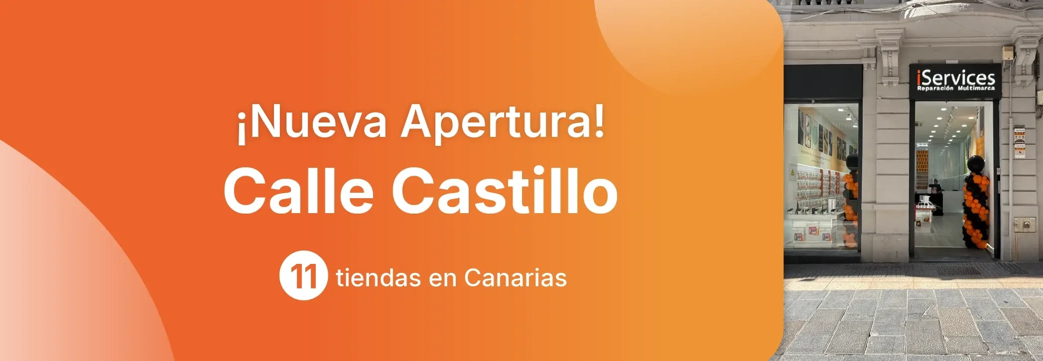 Nueva tienda iServices en Tenerife en la Calle Castillo