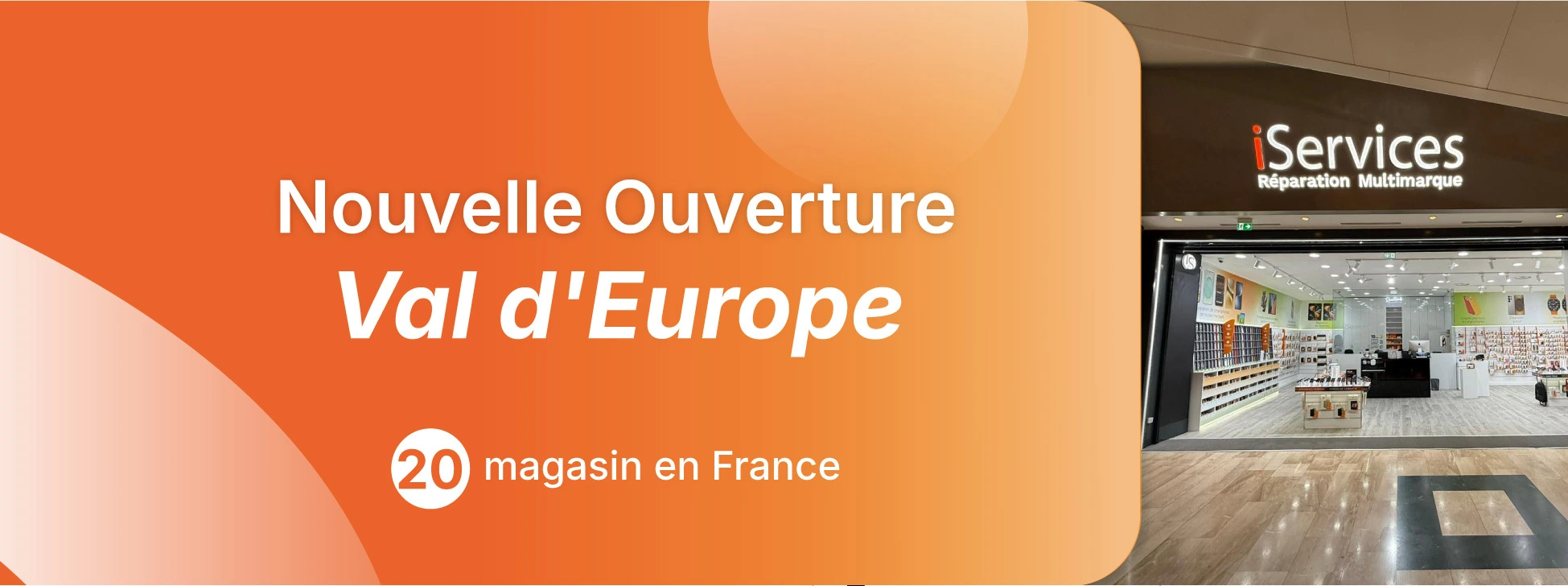 iServices abre tienda en Val d’Europe, próximo a París