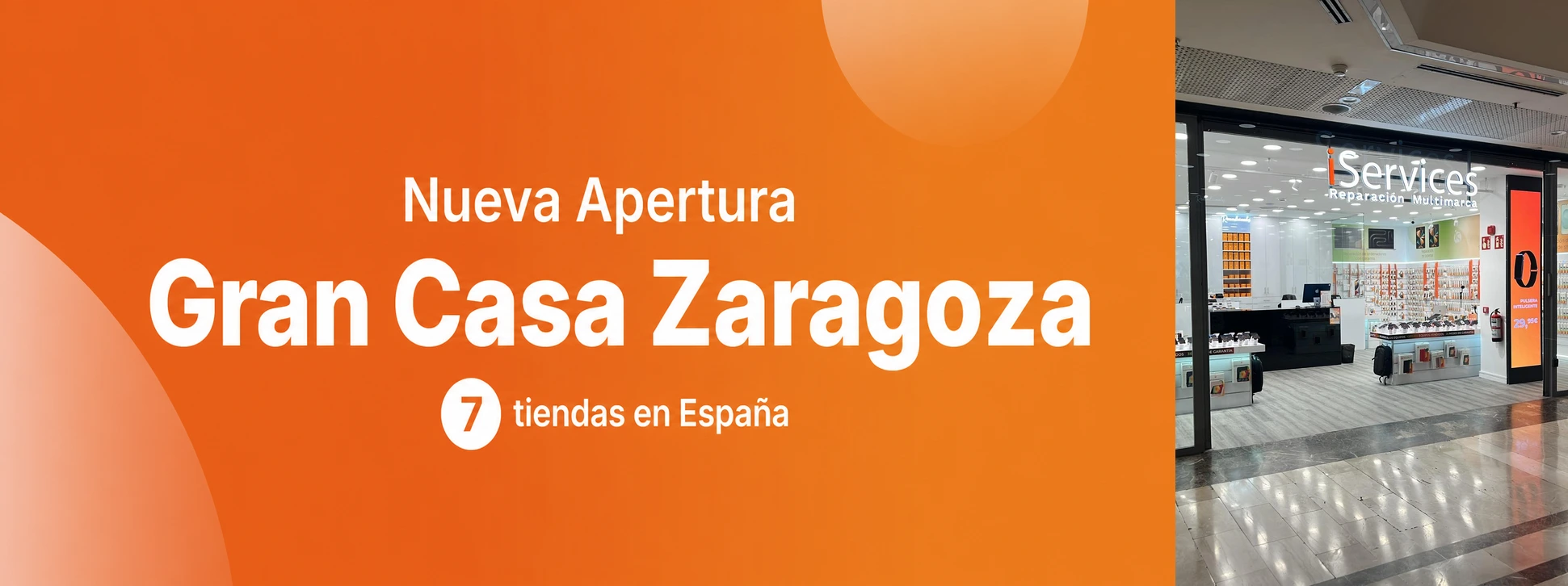 iServices abre nueva tienda en Gran Casa, en Zaragoza