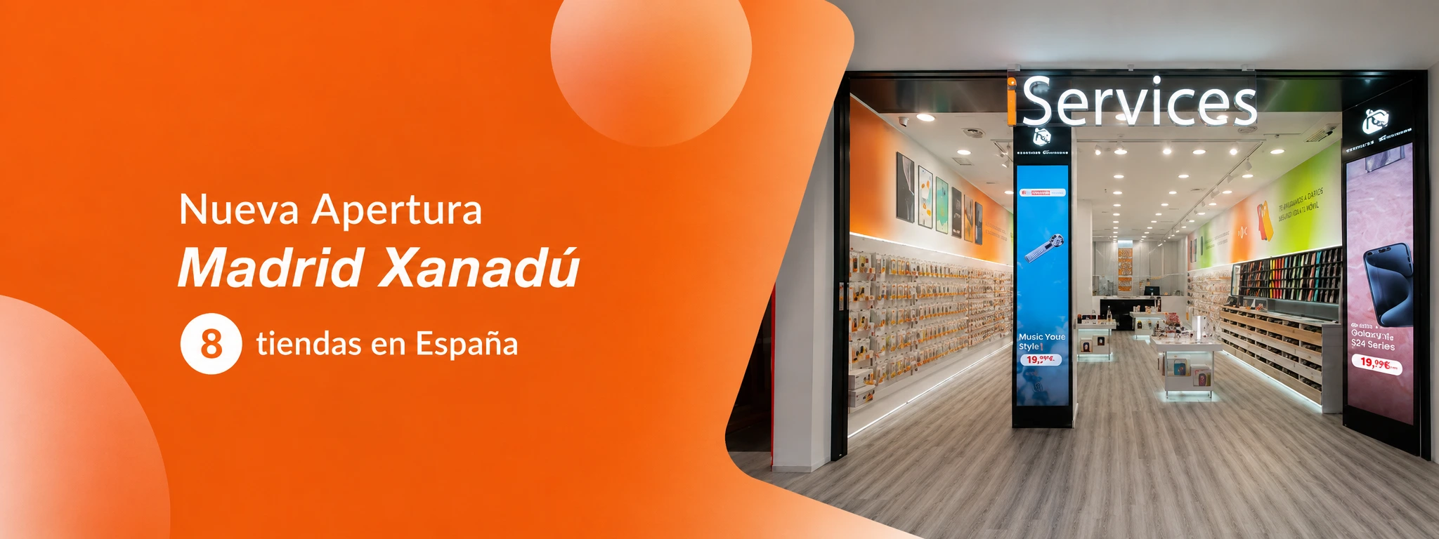 iServices llega a Xanadú para los amantes de la tecnología