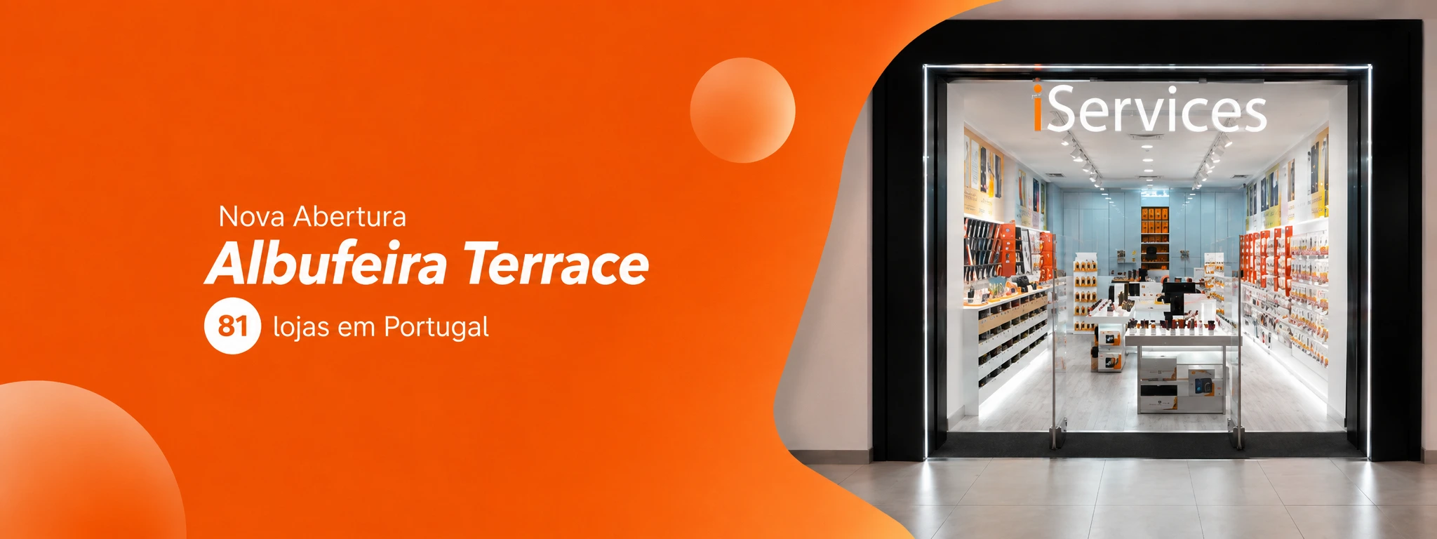 iServices abre tienda en Albufeira Terrace